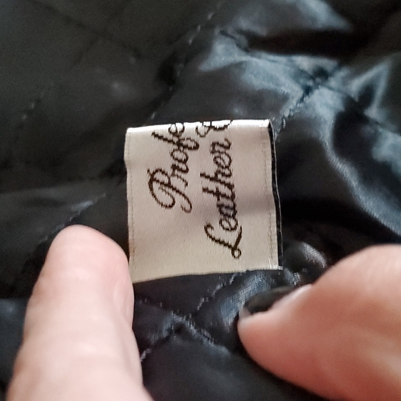 Leather Bomber Jacket Towne by London Fog - Picture 8 of 8